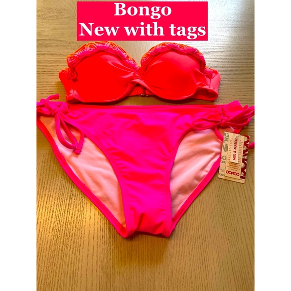 BONGO Other - Bongo & Exhilaration String Bikini Sz Lg